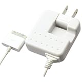Rix iCharger iPod iPhone対応 Dockコネクタ付 家庭コンセント(AC)充電器 (ホワイト) RX-IPDAC02