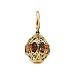 14K Yellow Gold 2 3/8 ct. Multicolor Gemstone Charm
