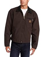 Carhartt Men's Big & Tall Blanket Lined Sandstone Detroit Jacket J97