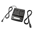 Sony AC-VQ900AM InfoLITHIUM Doppel-Schnelladeger�t mit Schnelllade-Funktion f�r Akkus der M-Serie und Netzanschluss f�r Alpha-Spiegelreflexkameras
