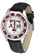 Texas A&M Aggies Suntime Competitor Poly/Leather Band Watch - NCAA College Athletics