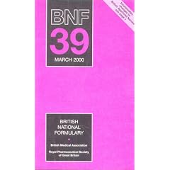 British National Formulary Vol 39: March 2000