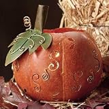 Metal Pumpkin Votive Candle Holder Lantern