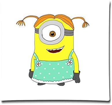 FHY Minions 2-Sides Printing Personalized Custom Cotton Pillow Case 18 "X18 "
