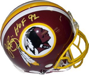 John Riggins signed Washington Redskins Full Size Proline Helmet HOF 92