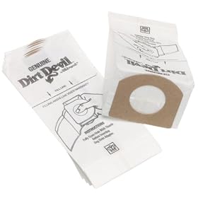 Dirt Devil Type G Vacuum Cleaner Bags (10-Pack)