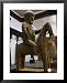Famous Nuristan Wooden Statue of King on Horse, Kabul Museum, Kabul, Afghanistan Framed Art Poster Print by Jane Sweeney, 25x31