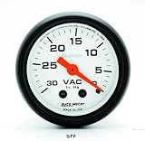 Auto Meter | 5784 2 1/16 Phantom - Vacuum Gauge - Mechanical - 30 In. Hg