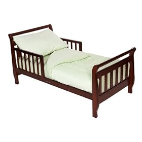 American Baby Company 4 Piece Minky Dot Chenille Toddler Bedding Set, CeleryAmerican Baby Company 4 Piece Minky Dot Chenille Toddler Bedding Set