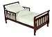 American Baby Company 4-Piece Minky Dot Chenille Toddler Bedding Set, Celery