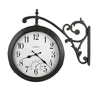 Indoor/Outdoor Double-Sided Clock - Frontgate