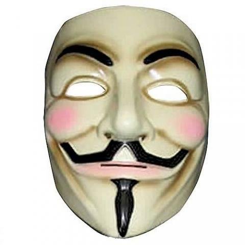 masks guy fawkes Discount V For Vendetta #4418 Mask (One Size Fits All)