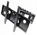 GSI High-Grade Sturdy-Steel Articulating Arm Wall TV Mount with Tilt and Swivel Functions - for LCD/LED/TV/DVD/Combo/Blu-Ray Flat-Panel Monitors/Screens/Displays, Mounting Brackets Fits 32-Inch to 55-Inch Screens