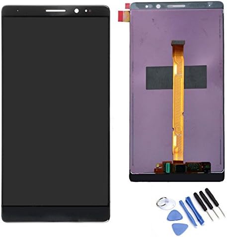 MORESUN-High Quality Full LCD Display Glass Touch Screen Digitizer Assembly Replacement Part for Huawei Mate8 (Black)