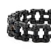 Trendsmax 23mm Heavy Mens Jewelry Black Tone 316L Stainless Steel Bracelet Motorcycle Biker Chain