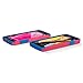 BLU ArmorFlex PC+silicon case for Studio 5.0C and Studio 5.0CE - Carrying Case - Retail Packaging - Neon Pink+Blue