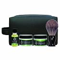eShave Start Up Kit - Verbena Lime  Pre shaving Oil 1oz, Shaving  Cream And Brush
