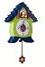 Cuckoo Clock for Kids Wall Clock Meow Coo Cat Clocks