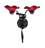 Elk 10180/2CHY Villa 2-Light Sconce Cherry Glass In Weathered Rust