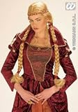 Jullietta blonde medieval wig