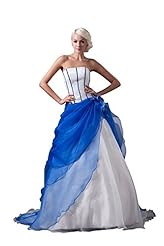 Strapless Lace-Up Backless Satin Off the Shoulder Evening Dress 