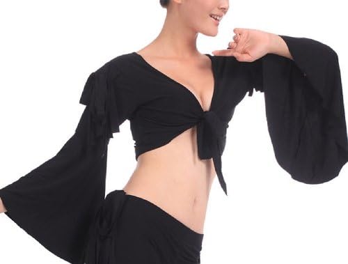 BellyLady Belly Dance Tribal Wrap Top, Halloween Costume