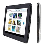AGPtek® 7 inch 2013 New Android 4.2 1024*600 Quad-core Capacitive Screen Wifi Camera Tablet PC 1.5GHz with 1GB DDR3 RAM 4GB HDD - Support 1080P HD, 3D Game, eBook, Skype, External 3G, 3.5mm Audio Output
