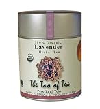 The Tao Of Tea Herbal Tea Lavender, 100% Organic, 2.0-Ounce Tin (Pack of 3)