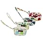 Bungalow360 Mini Canvas Clutch - Comes in Ladybug, Lobster, Bumble Bees, Sea Turtle, Whales, Elephants, Dolphins, Gators, Giraffe, Sea Otters, Seahorse, Hummingbirds, and Recycle styles!