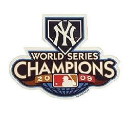 MLB New York Yankees 2009 World Series Champions 6" Magnet