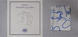 Organic Lavender Sleep Eye Pillow Blue Sheep Design