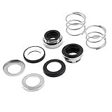 uxcell メカニカルシール　シャフトシール　ウォーターポンプ用　シングルスプリング　２個入り