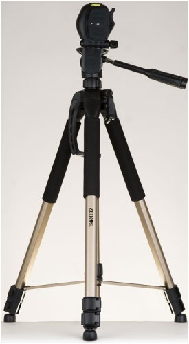 Zeikos 72 Full Size Professional Photo / Video Tripod with Case