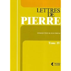Lettres de Pierre, tome 4