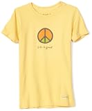 Life is Good Unisex Infant/Toddler Crusher Tee Peace