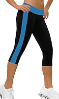 iLoveSIA Women's Running Capri YOGA Pants Sport Leggings