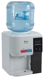 HOT & COLD TABLE TOP ELECTRONIC WATER COOLER WITH BUILT-IN CUP HOLDER / ENERGY SAVER BUTTON / COUNTERTOP