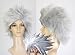 Cosplayland C584 - Naruto Kakashi Spiky Silver Grey Cosplay Theater Outfit Wig Wigs