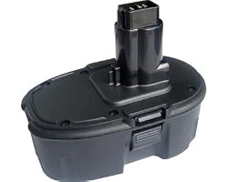 Dewalt Compatible 18Volt 2600mAh Ni-Mh Rechargeable Battery by Pexell