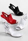 Clear Slingbacks