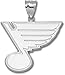 St Louis Blues Note Logo Giant Charm/Pendant -Choose from 14K/10K, Stainless Steel or Gold Plated