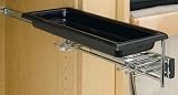 Rev-A-Shelf TBC-14TCR Tie / Belt Rack with Tray - Wire-Chrome
