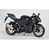 1:12 Scale Kawasaki Ninja Zx-10r Black Diecast Motorcycle Model by ma