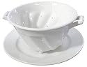 BIA Cordon Bleu 2-Piece Berry Serving Set with Colander and Plate, White