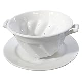 BIA Cordon Bleu 2-Piece Berry Serving Set with Colander and Plate, White by BIA Cordon Bleu
