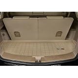 2007-2011 Acura MDX Tan WeatherTech Cargo Liner [Coverage Behind 3rd Seat] by WeatherTech