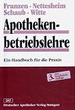 Produkt-Bild: Apothekenbetriebslehre: Ein Handbuch f&uuml;r die Praxis