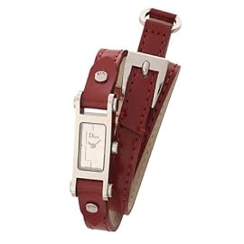 [ディオール]Dior 腕時計 Dior66 レイテス CD062110A002 シルバーミラー レッド レディース [並行輸入品]