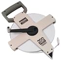 Keson NR10200E Open-Type Reel Perma-Clad Nylon-Coated Steel Long Tape, 200-ft, ft, 1/10, 1/100