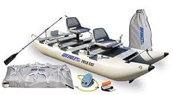 Sea Eagle 12-Foot 4-Inch FoldCat Inflatable Boat with Pro-Angler Package